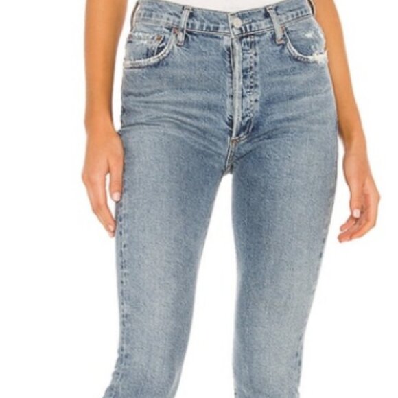 AGOLDE Nico High Rise Slim Jeans - Picture 1 of 6